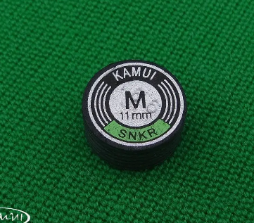 KAMUI | Snooker Tip | 11mm Black