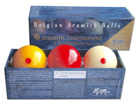 Aramith Tournament Champion 2 1/16 Billiard Ball Pro Cup Set